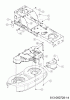 Cub Cadet LT1 NS96 13AB77DF603 (2022) Ersatzteile Abdeckungen Mähwerk F (38"/96cm)
