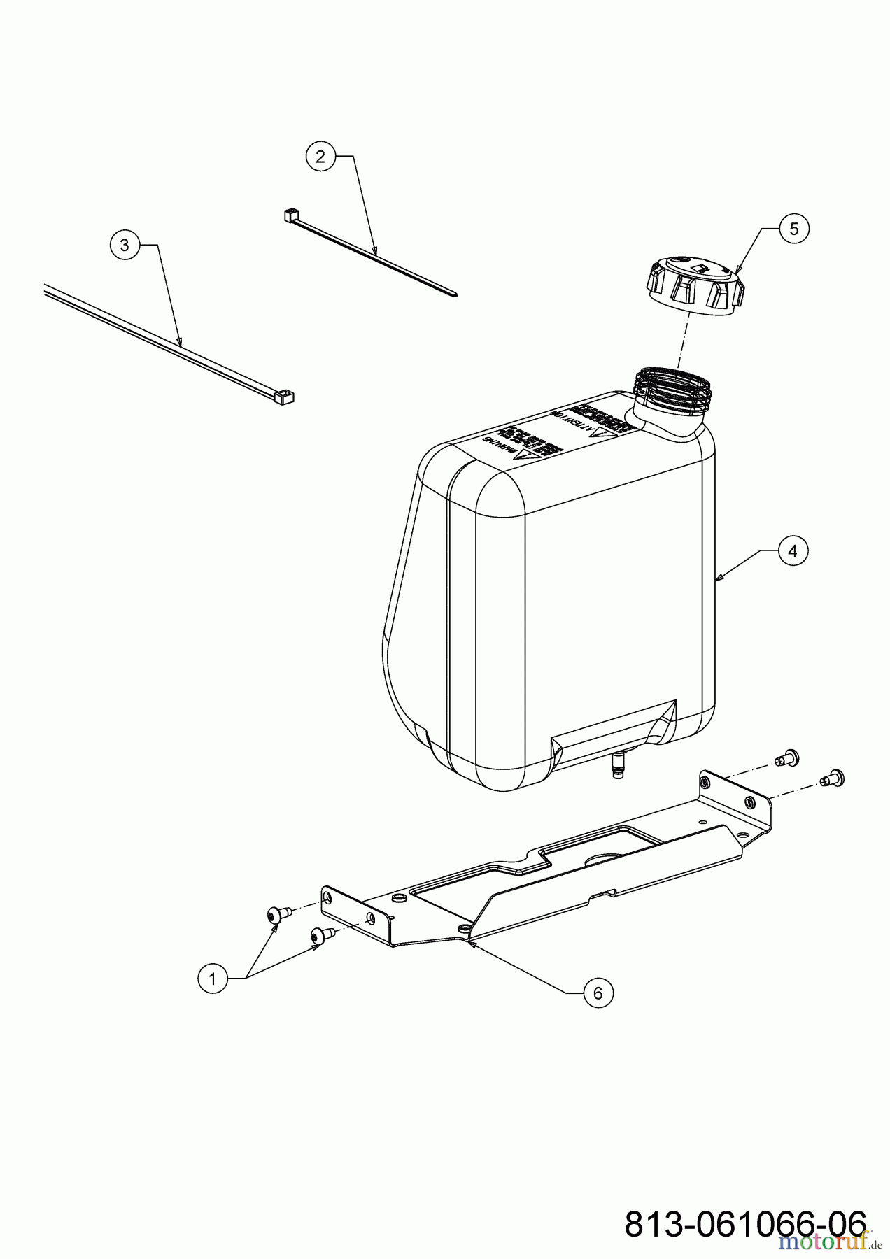 Cub Cadet Rasentraktoren LT2 NS92 13AB78BY603 (2023) Tank