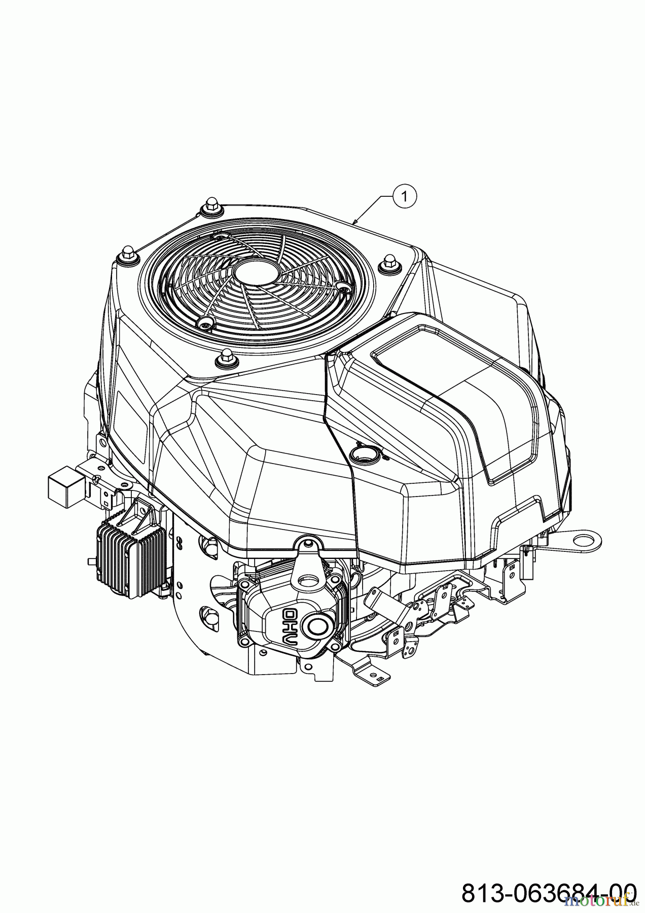  Cub Cadet Rasentraktoren XT2 PS117 13AJA1TT603 (2023) Motor