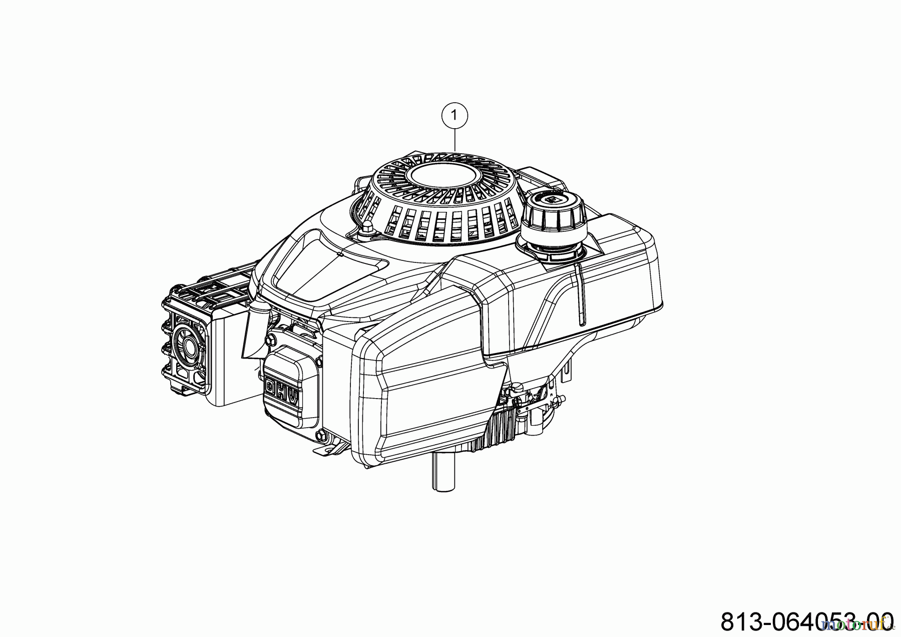 Cub Cadet Rasentraktoren LR2 NS76 13AB21JD603 (2022) Motor