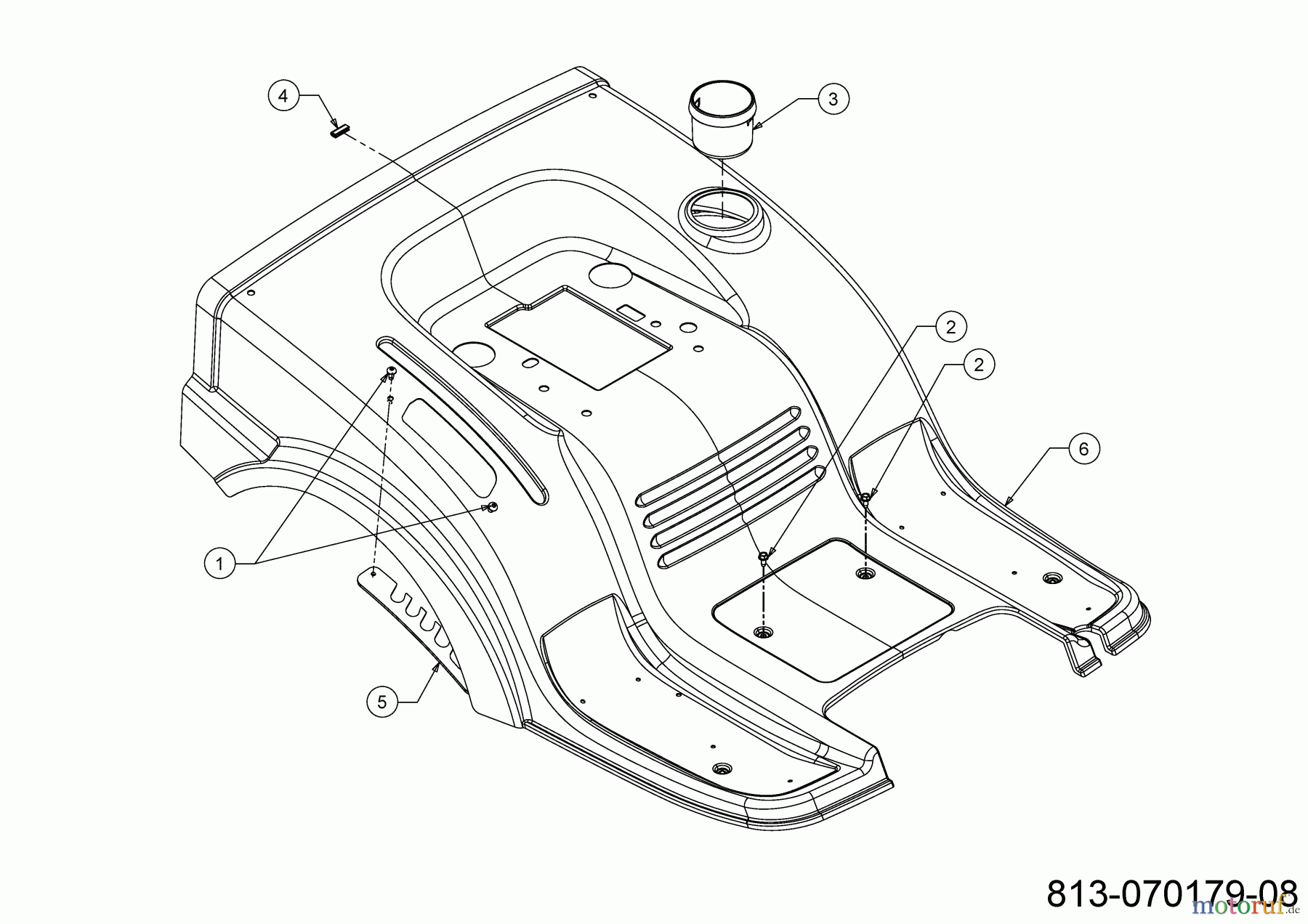 Cub Cadet Rasentraktoren LT2 NR92 13BB71DE603 (2021) Sitzwanne