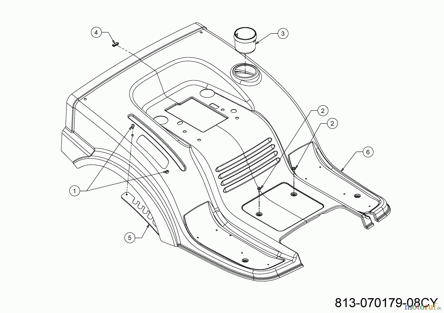 Cub Cadet Rasentraktoren LT2 NR92 13AB71BE603 (2023) Sitzwanne