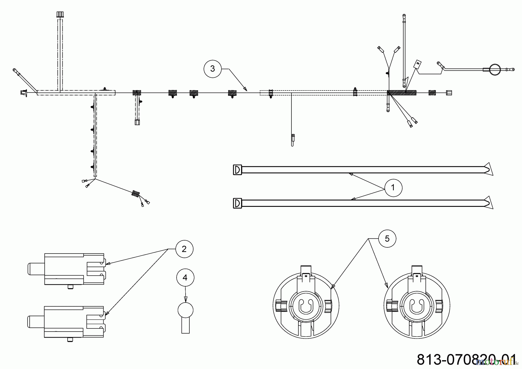  Cub Cadet Rasentraktoren LT2 NR92 13AB71BE603 (2023) Elektroteile