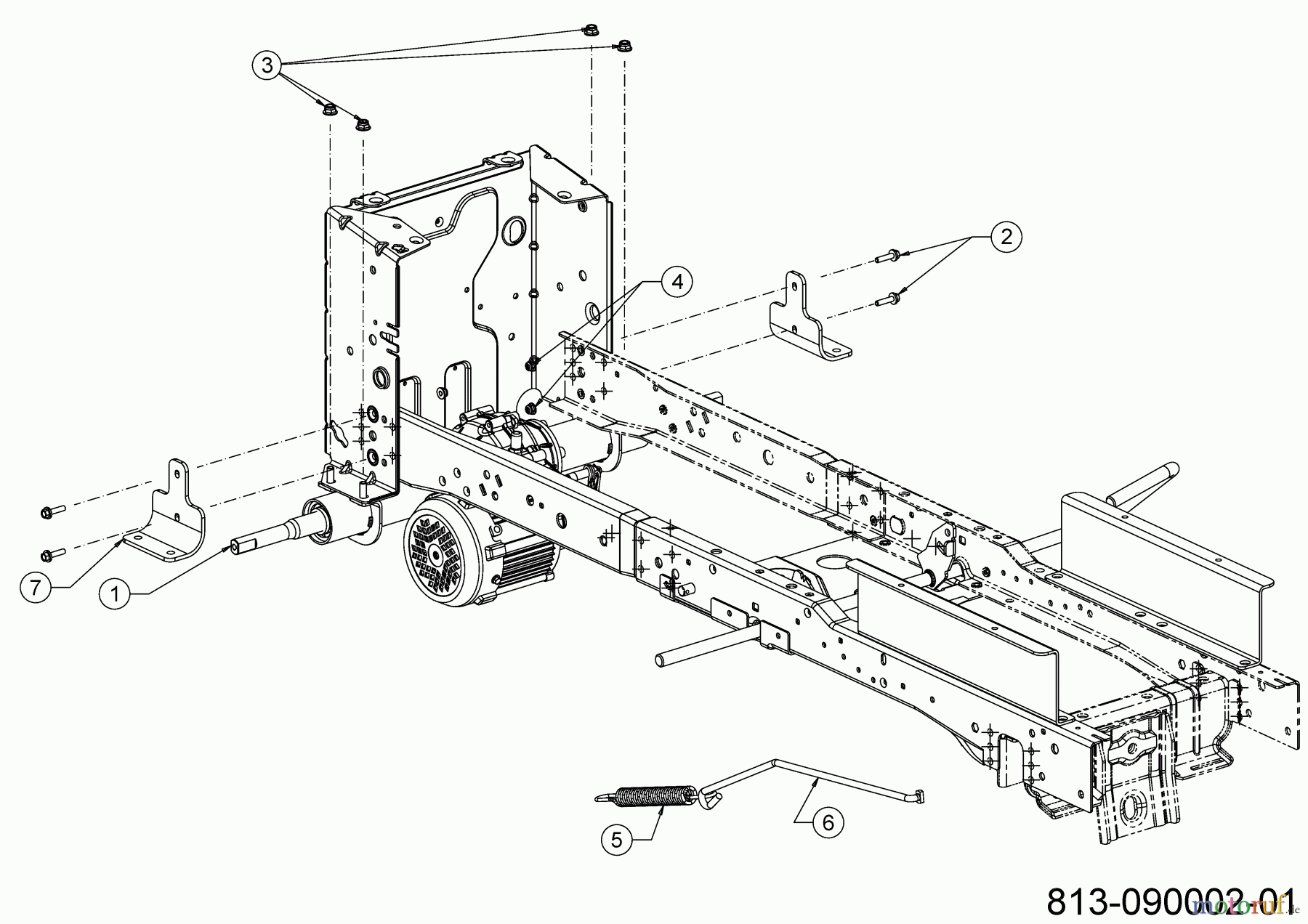 Cub Cadet E-Rasentraktoren XT2 ES107 33ABA7CS603 (2021) Fahrantrieb