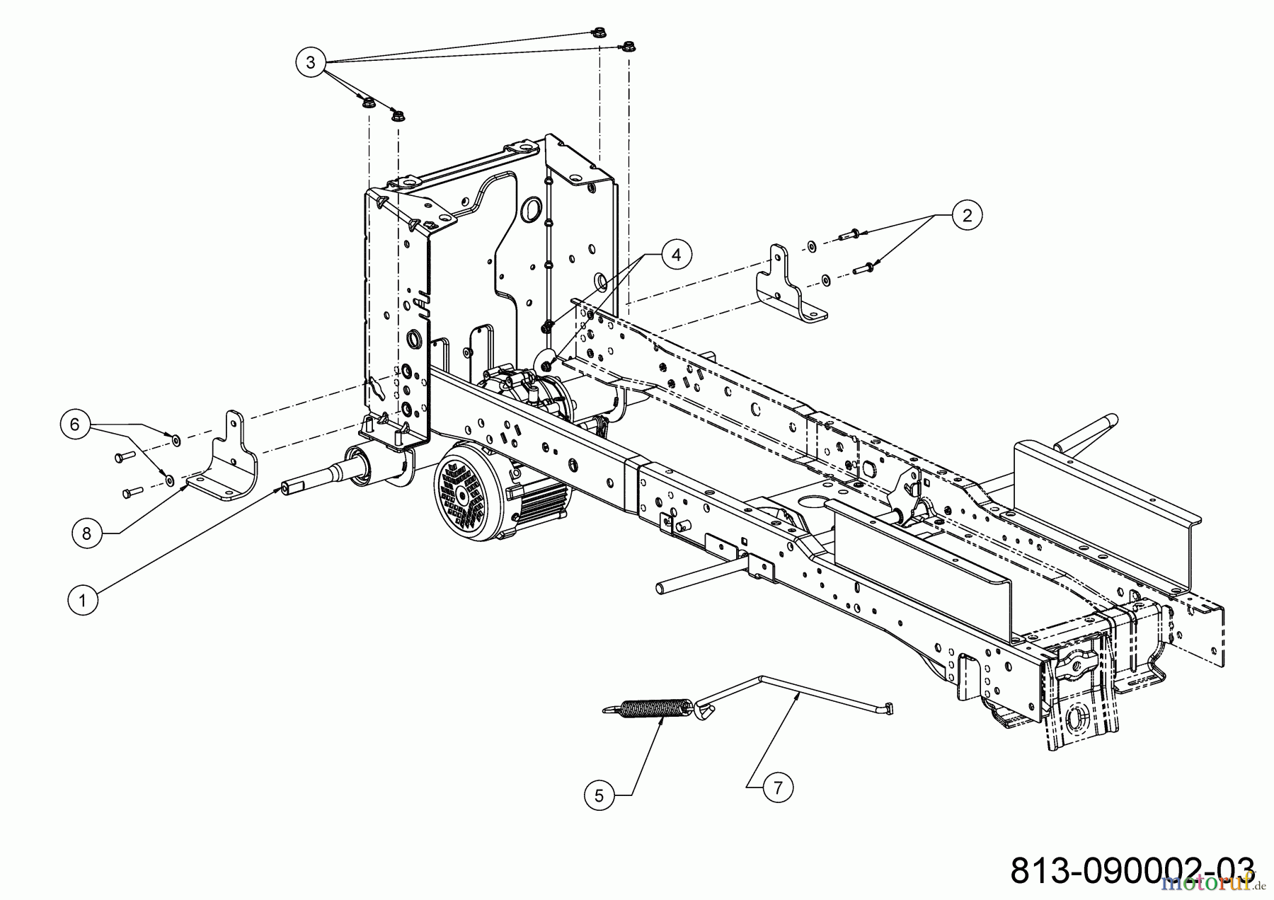 Cub Cadet E-Rasentraktoren XT2 ES107 33ABA7ES603 (2023) Fahrantrieb