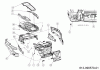 Cub Cadet XT2 ES107 33ABA7ES603 (2023) Ersatzteile Motorhaube