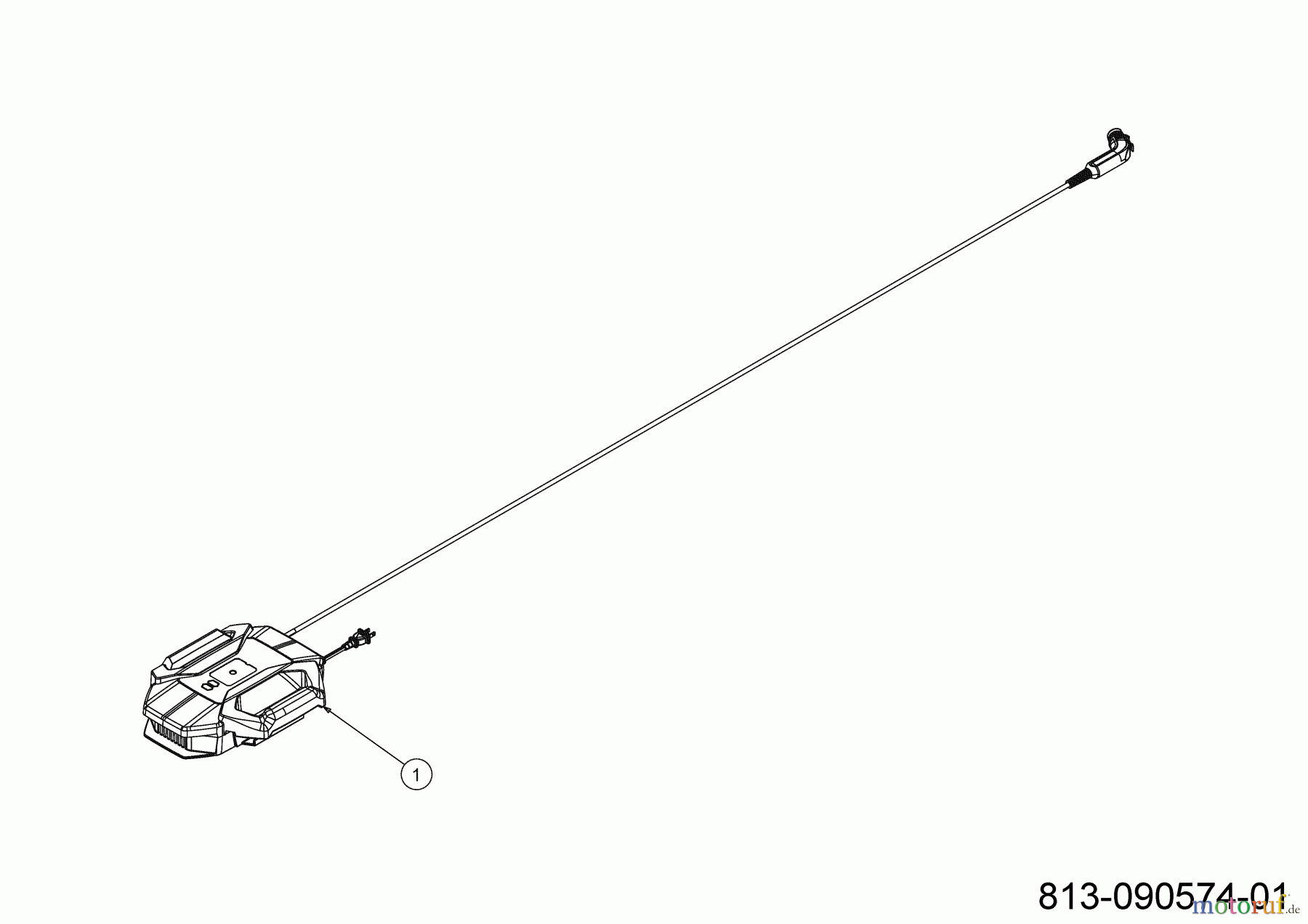 Cub Cadet E-Rasentraktoren XT2 ES107 33ABA7ES603 (2023) Ladegerät (56V/60V|650W|LI-ION)