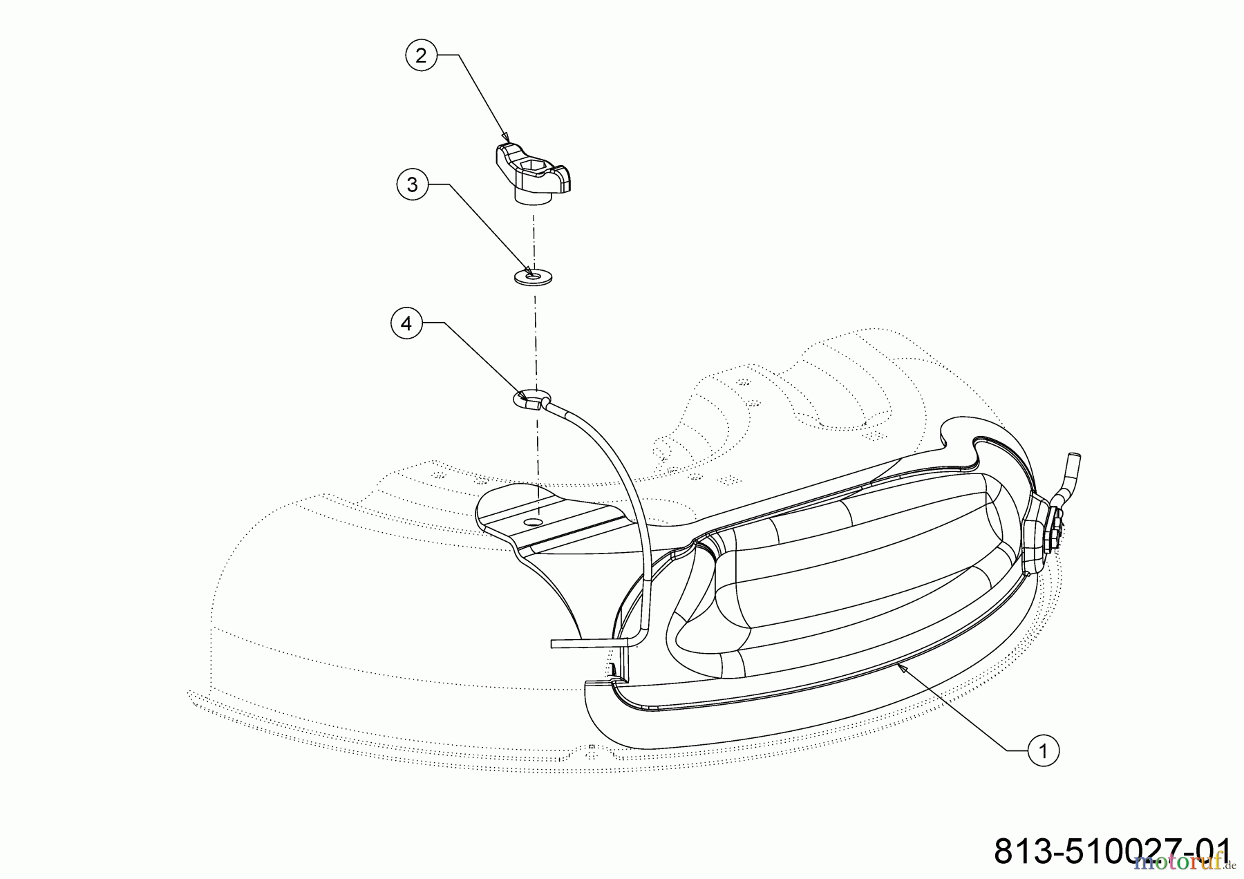 Cub Cadet E-Rasentraktoren XT2 ES107 33ABA7ES603 (2023) Mulch Kit