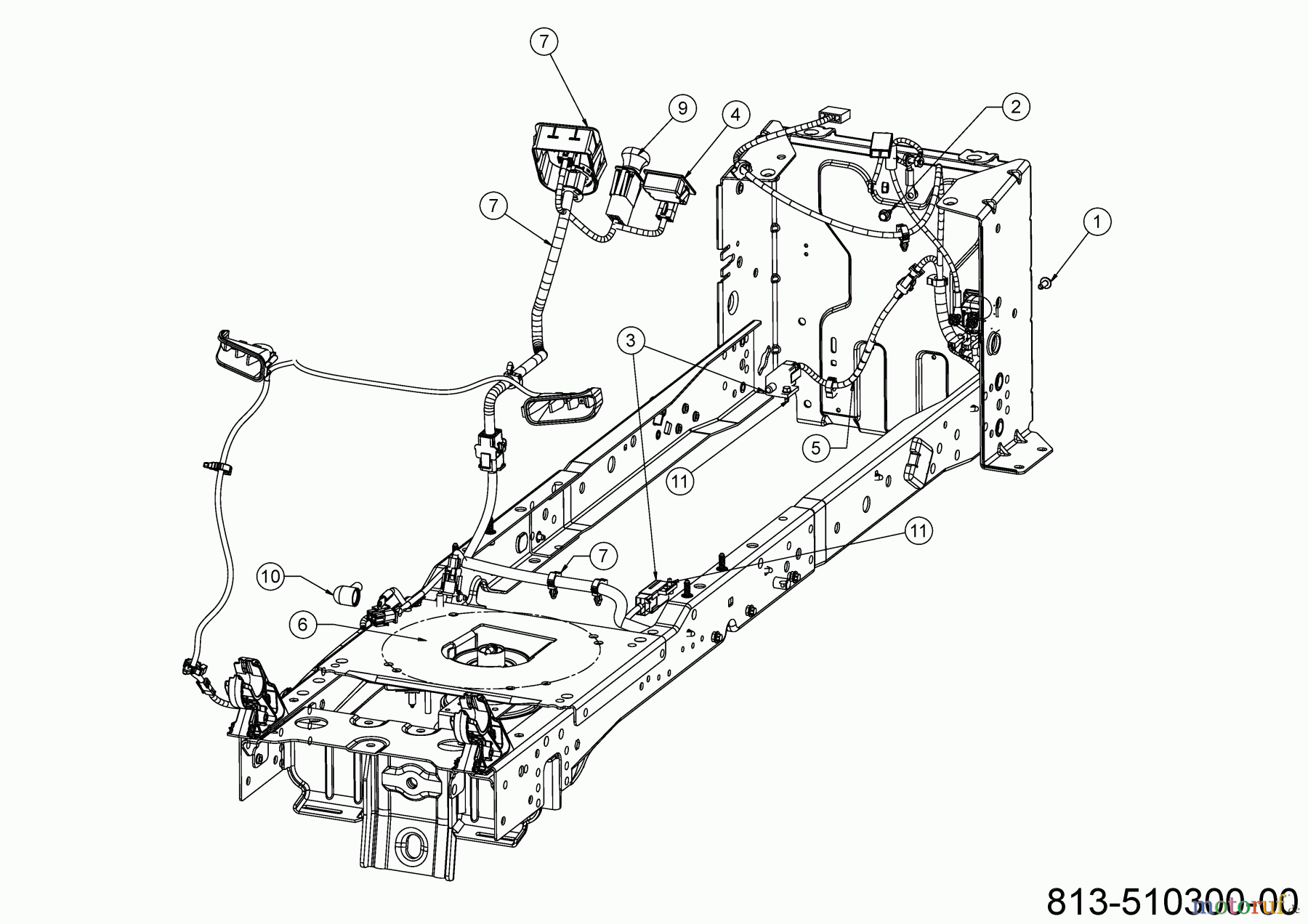  Cub Cadet Rasentraktoren XT2 PS117 13AJA1TT603 (2023) Elektroteile