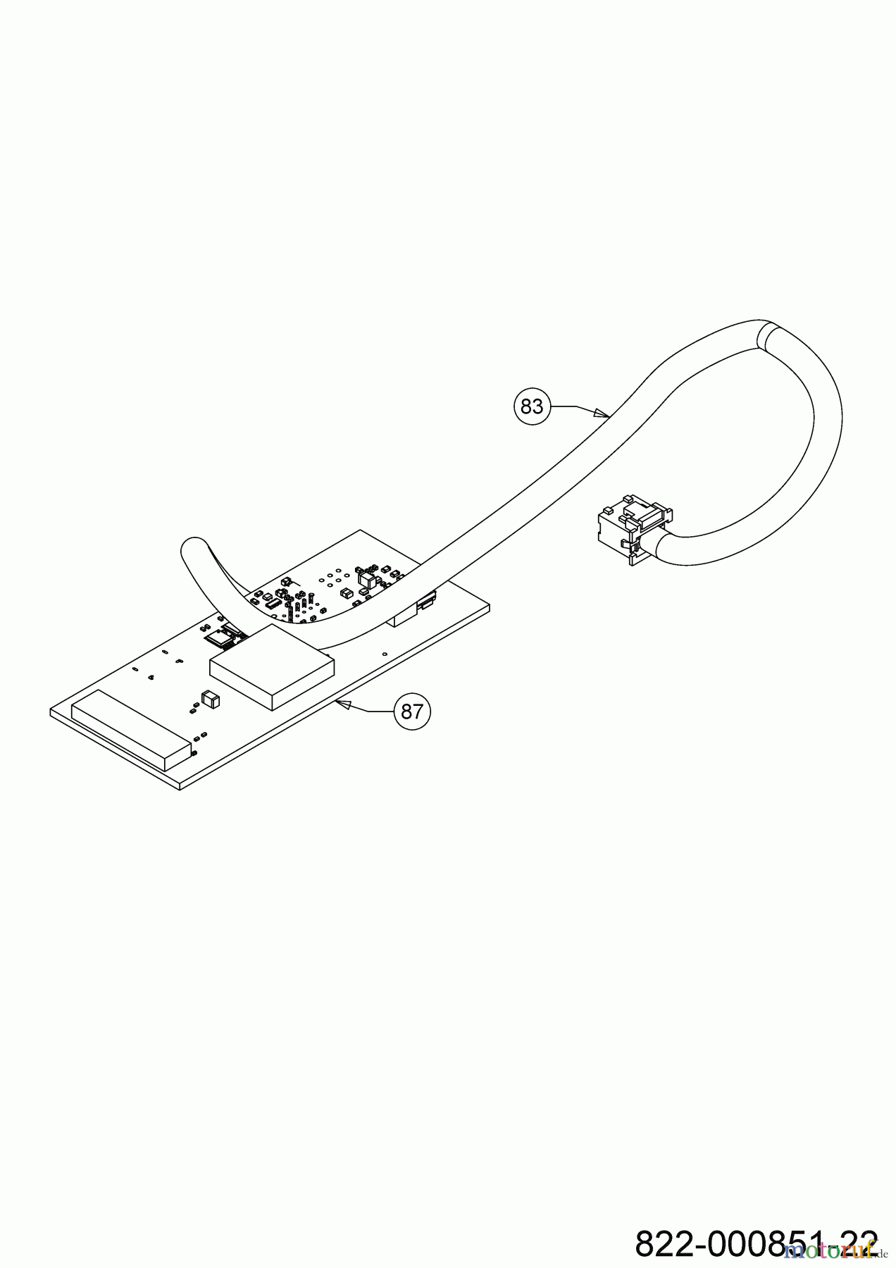 Cub Cadet Mähroboter XR5 1000 22AKFEFA603 (2022) GSM Modul