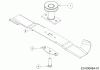 Cub Cadet LM1 AR46 12C-TQMG603 (2022) Ersatzteile Messer, Messeraufnahme