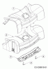 Cub Cadet LM3 CR53S 12EBPV5L603 (2022) Ersatzteile Abdeckung Vorderachse