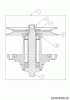 Cub Cadet LT3 PS107 13BJ79DG603 (2021) Ersatzteile Messerspindel 618-04456B