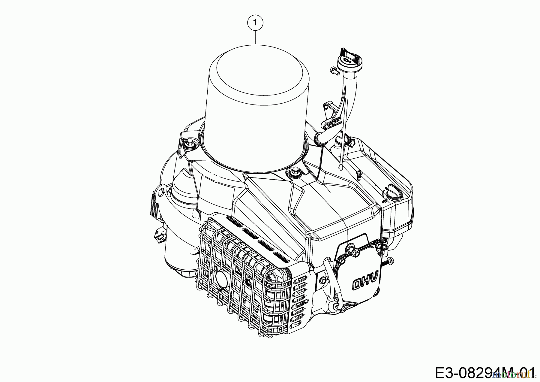 Cub Cadet Rasentraktoren LR2 MR76 13A721HD603 (2021) Motor