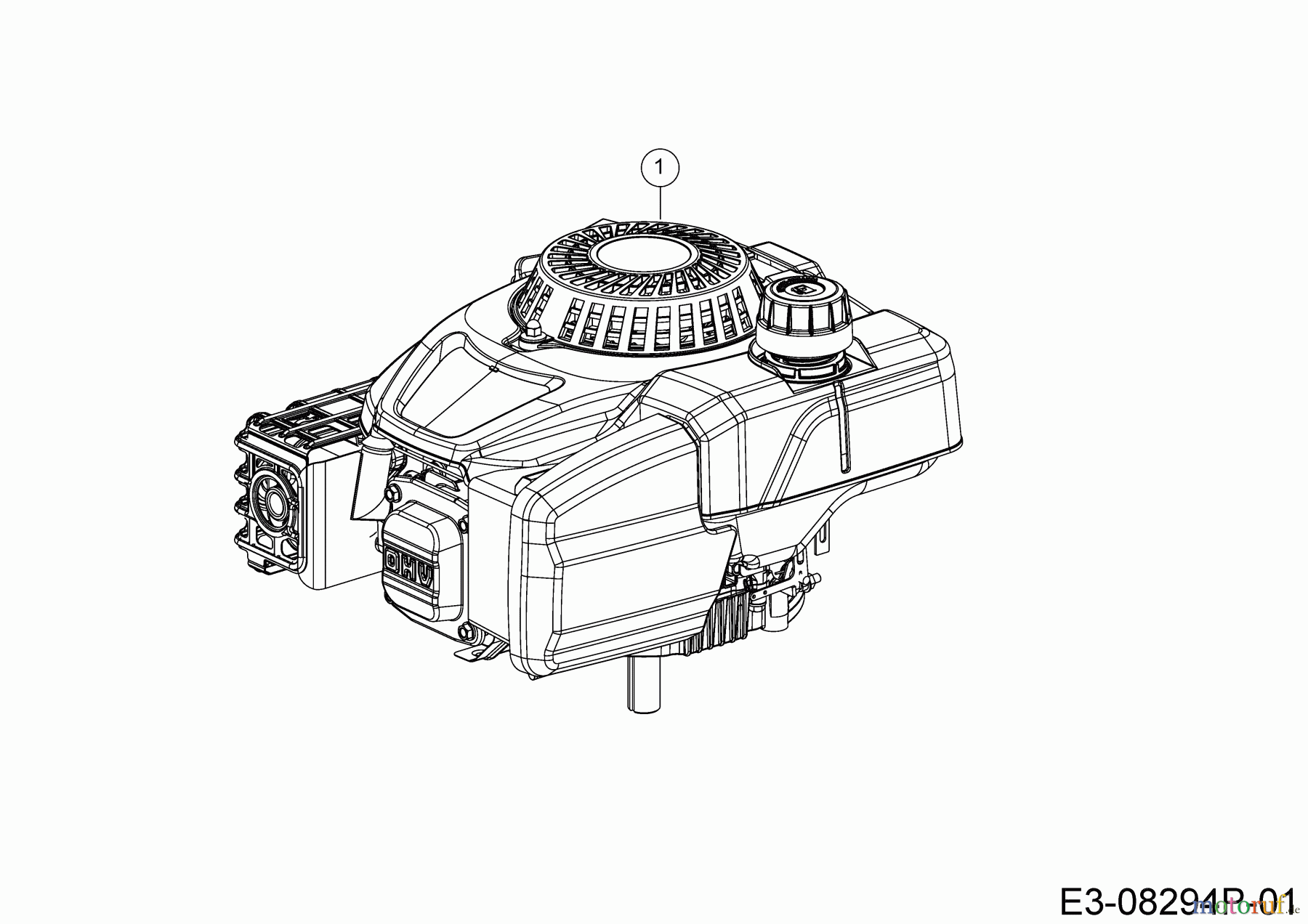 Cub Cadet Rasentraktoren LR2 NS76 13AB21JD603 (2021) Motor