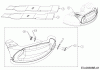 Cub Cadet XT2 QS117 13AFA1TN603 (2022) Ersatzteile Mulchklappe, Mulchmesser