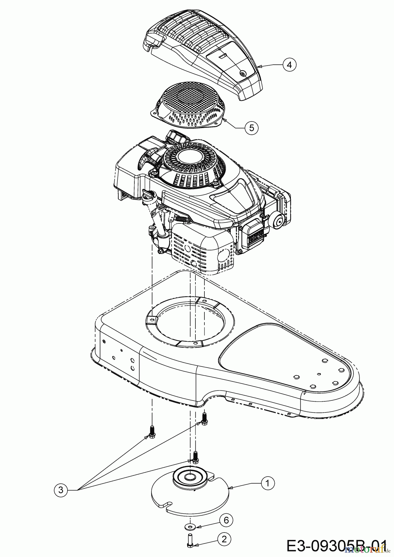 Cub Cadet Motorfadenmäher LC3 DP56 25C-262E603 (2023) Keilriemenscheibe mit Fliehgewicht