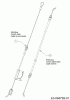 Cub Cadet LM2 DR46ES 12ECTQS7603 (2022) Ersatzteile Bremszug, Schaltzug