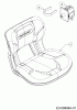 Cub Cadet XT1 LT50 FAB 13AQA1CL056 (2022) Ersatzteile Sitz