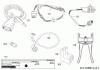 Robomow RC308U 22BCDAAA619 (2020) Ersatzteile Kabel, Kabelanschluß, Regensensor, Werkzeug