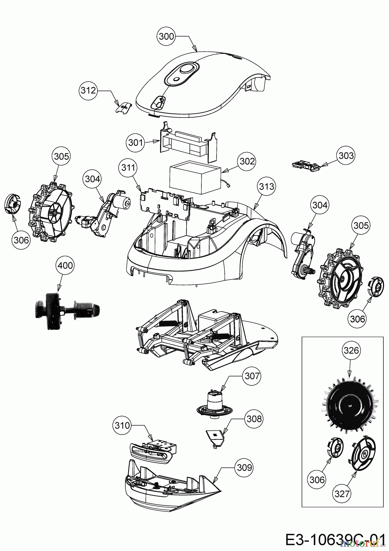  Robomow Mähroboter RX50 PRO S 22AXGAKD619 (2020) Grundgerät
