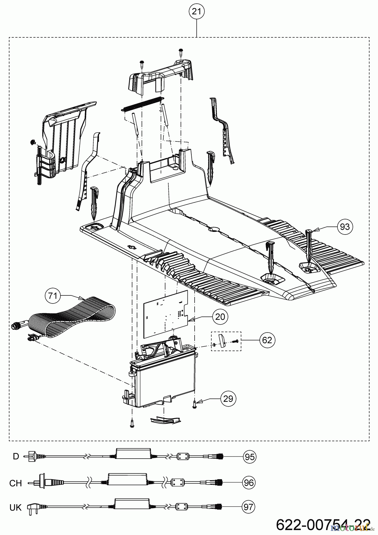  Robomow Mähroboter RK2000 22AKHAFB619  (2022) Basisstation