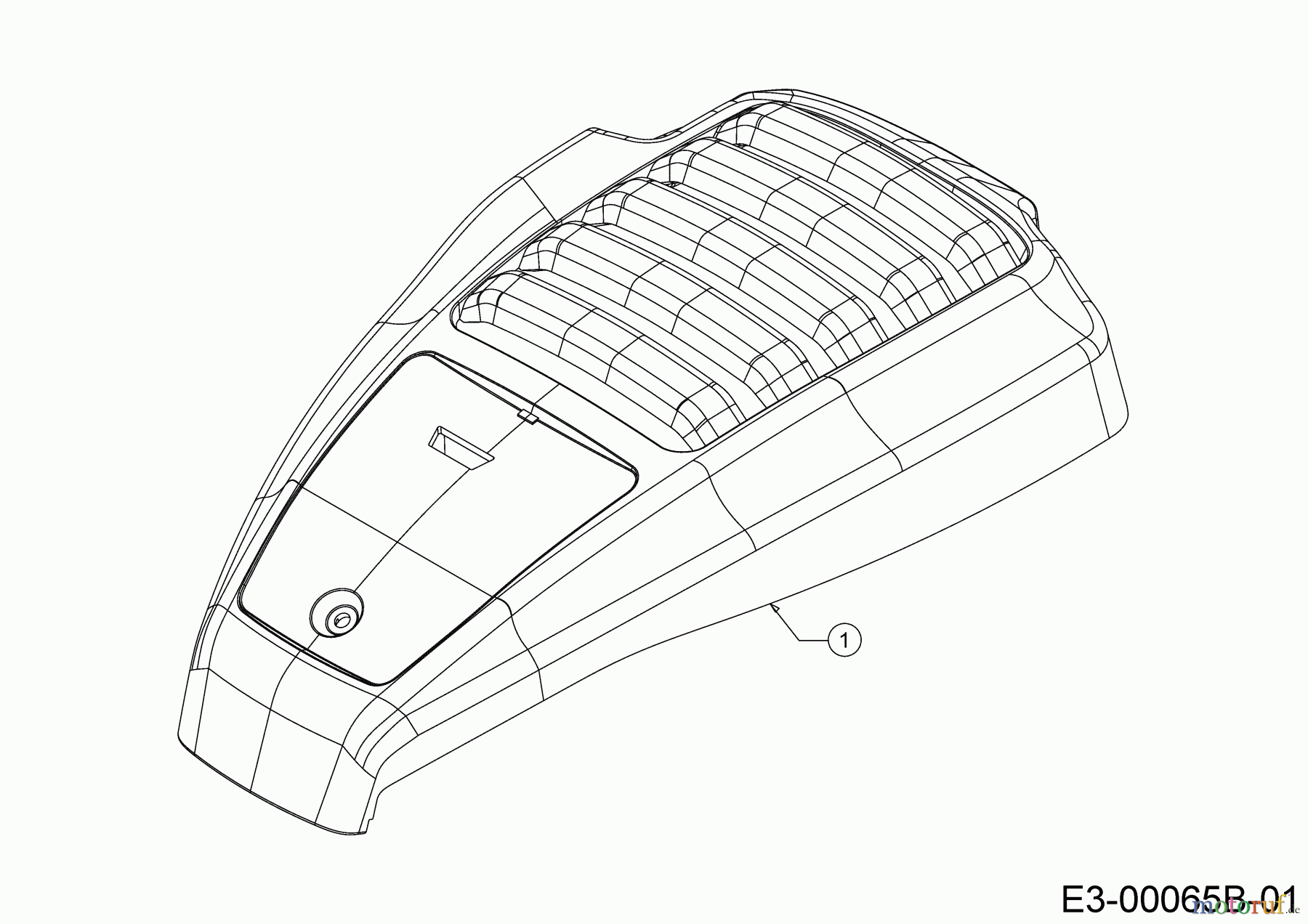  Wolf-Garten Motormäher mit Antrieb Expert 460 A 12C-TUKC650 (2019) Motorhaube