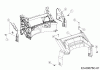 Wolf-Garten A 460 ASPHWIS 12AYTVB9650 (2020) Ersatzteile Abdeckung hinten