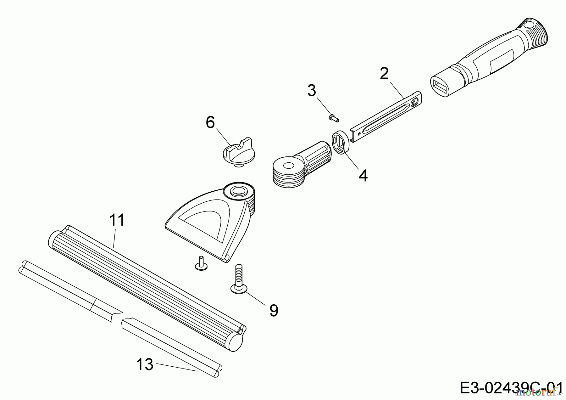 Wolf-Garten MultiStar multi-star® - Reinigungsgeräte EW-M (Fensterwischer) 3908000 (2018) Grundgerät