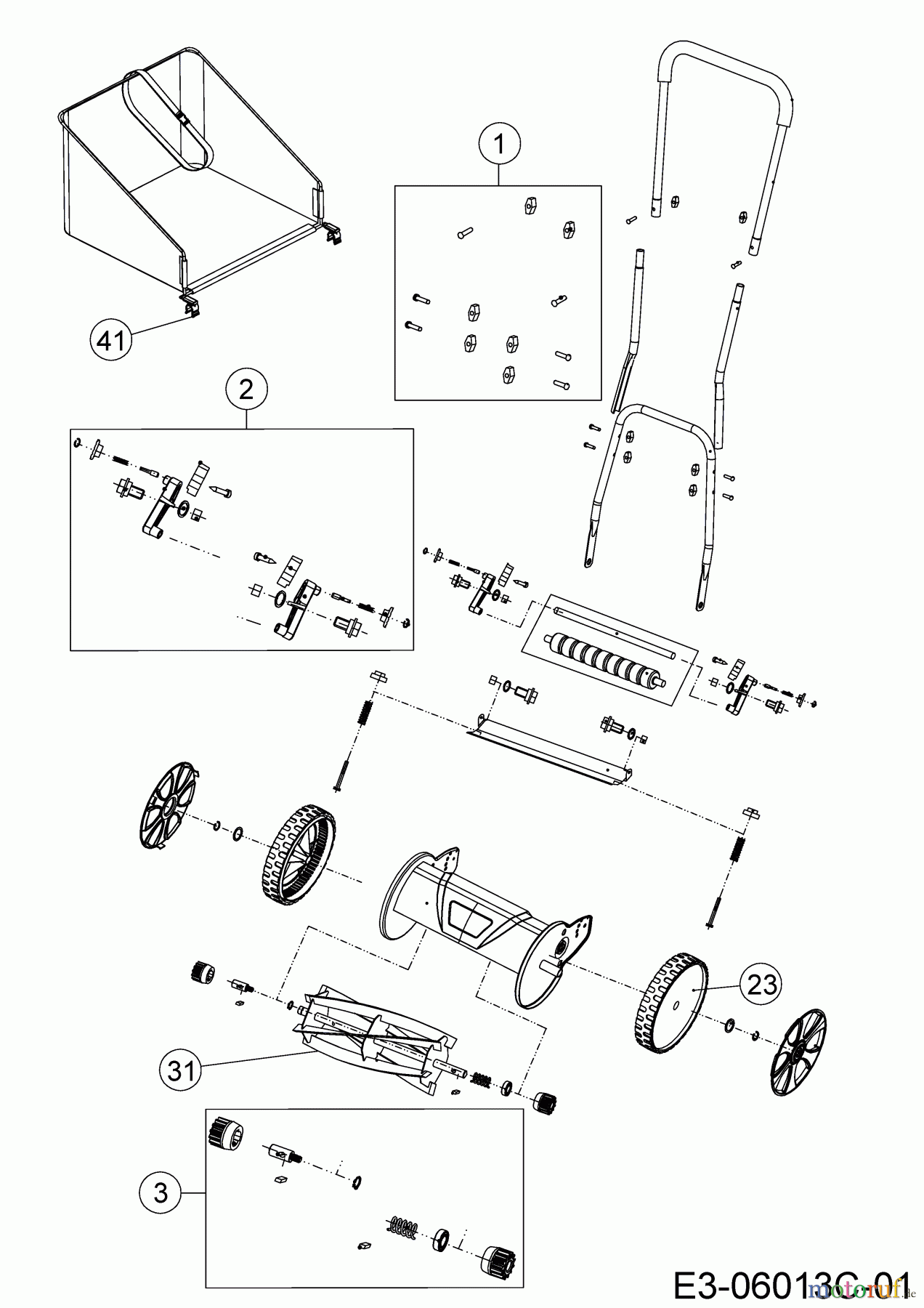 Wolf-Garten Spindelmäher TT 300 S 15B-AA--650 (2019) Grundgerät