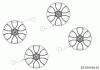 Wolf-Garten A 5300 A 12B-POKC650 (2020) Ersatzteile Radkappen