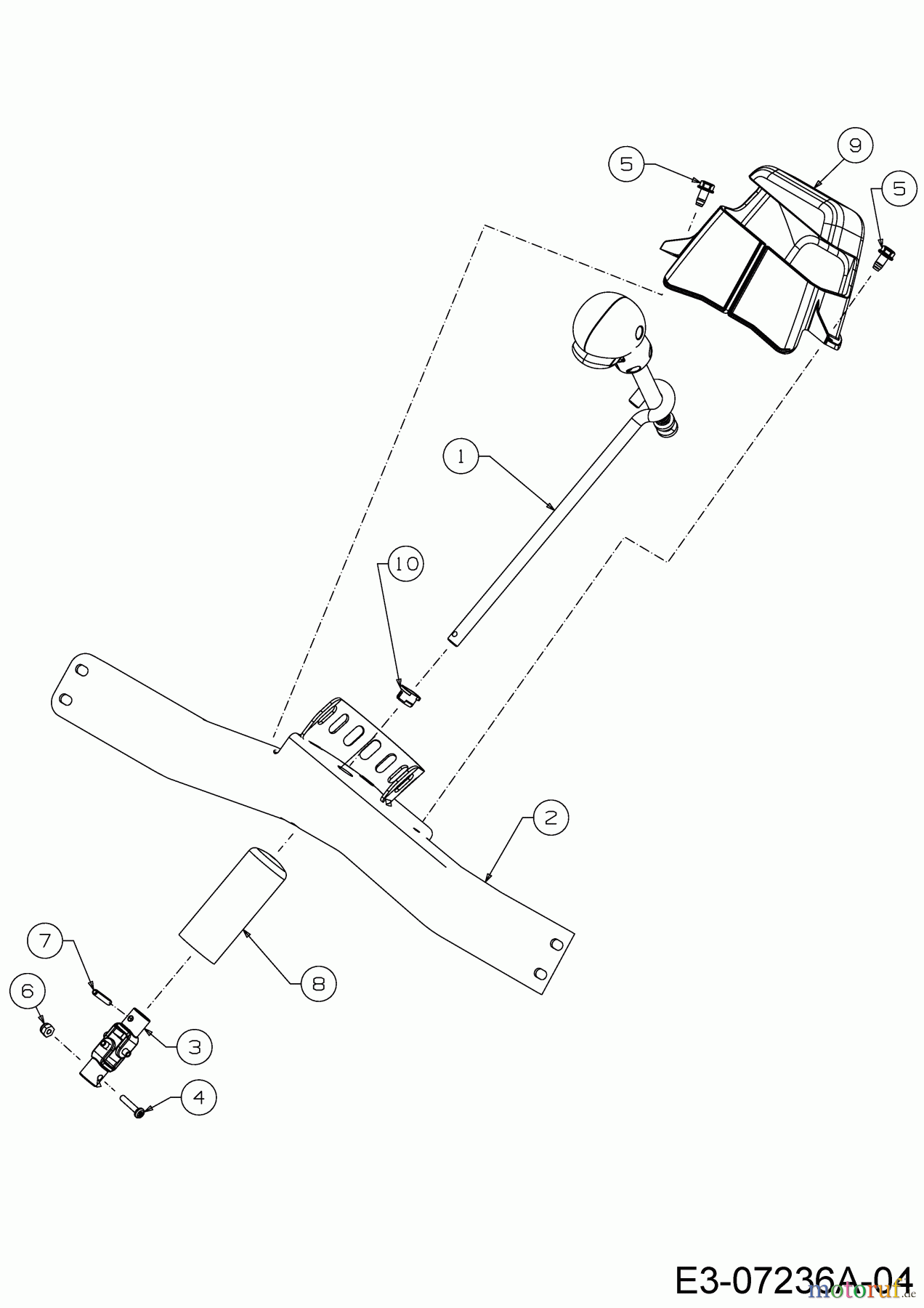 Wolf-Garten Schneefräsen Expert 5370 31AR2T6D650 (2013) Drehsteuerung Auswurf