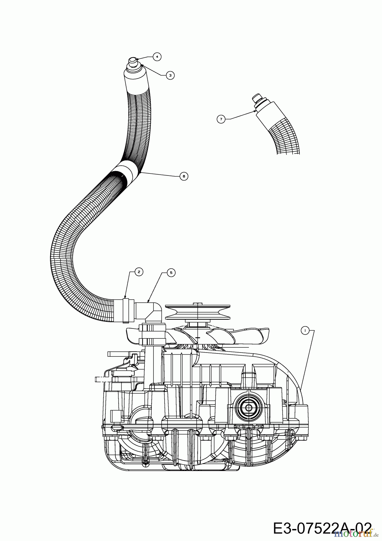Wolf-Garten Rasentraktoren Expert 92.220 H 13AF91WI650 (2013) Ausgleichsbehälter, Hydrostat