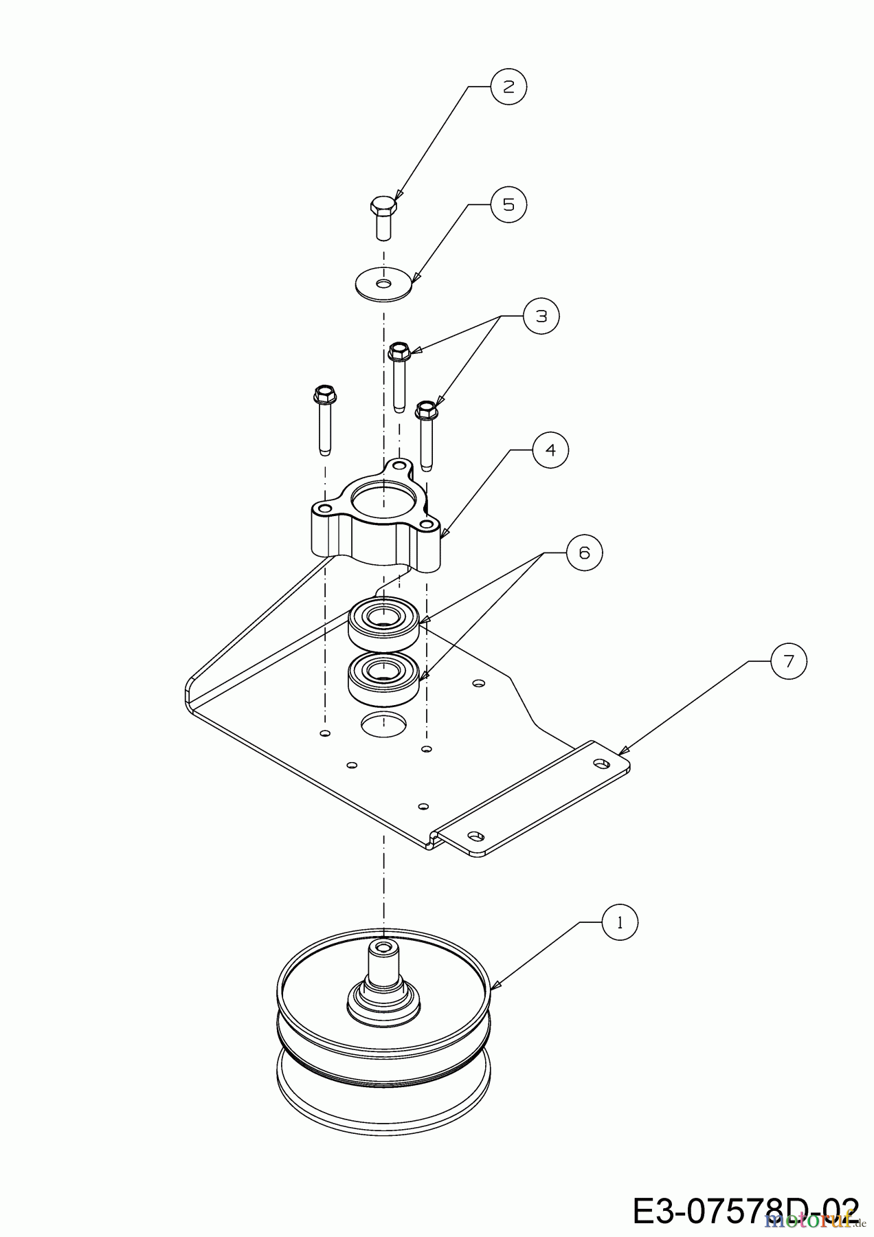  Wolf-Garten Rasentraktoren Expert 105.165 A 13HN90WN650  (2016) Variator