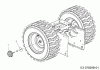 Wolf-Garten Expert 7190 HD 31AY55SY650 (2018) Ersatzteile Radkappen