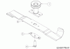 Wolf-Garten S 4600 B 12A-TR5L650 (2020) Ersatzteile Messer, Messeraufnahme