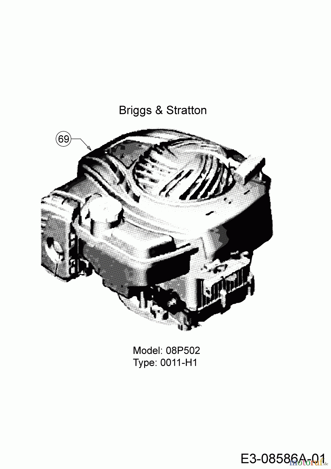Wolf-Garten Motormäher mit Antrieb WA 46 A 12A-TO5B650 (2020) Motor Briggs & Stratton