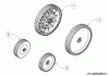 Wolf-Garten S 4600 B 12A-TR5L650 (2020) Ersatzteile Räder