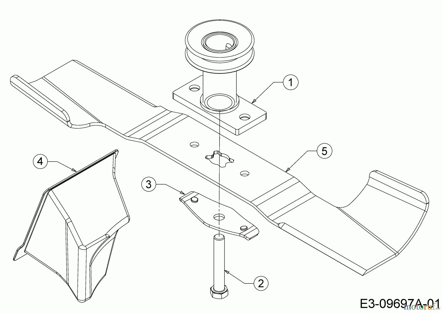  Wolf-Garten Motormäher mit Antrieb AT 420 AHHW 12B-LVCQ650  (2020) Räder