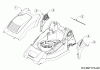 Wolf-Garten Expert 40 EA 18ARH1K-650 (2013) Ersatzteile Abdeckung seitlich, Motorhaube
