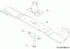 Wolf-Garten A 4600 11A-TOSC650 (2019) Ersatzteile Messer, Messeraufnahme