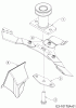 Wolf-Garten A 460 ASPHWIS 12AYTVB9650 (2020) Ersatzteile Messer, Messeraufnahme, Mulchstopfen