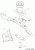 Wolf-Garten A 530 ASPHWIS 12AYPV7E650 (2019) Ersatzteile Messer, Messeraufnahme, Mulchstopfen