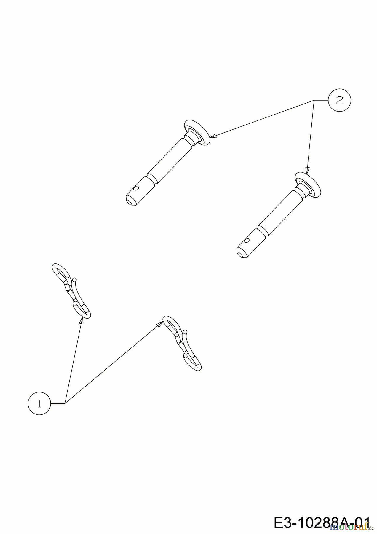 Wolf-Garten Schneefräsen Expert 84110 31AY95SV650 (2016) Abscherbolzen