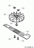 Wolf-Garten Expert 37 E 18CWG1H-C50 (2016) Ersatzteile Messer, Messeraufnahme