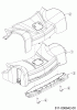 Wolf-Garten A 5300 A 12D-POKC650 (2022) Ersatzteile Abdeckung Vorderachse