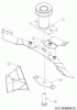 Wolf-Garten A 530 ASPHWIS 12AYPV8B650 (2022) Ersatzteile Messer, Messeraufnahme, Mulchstopfen
