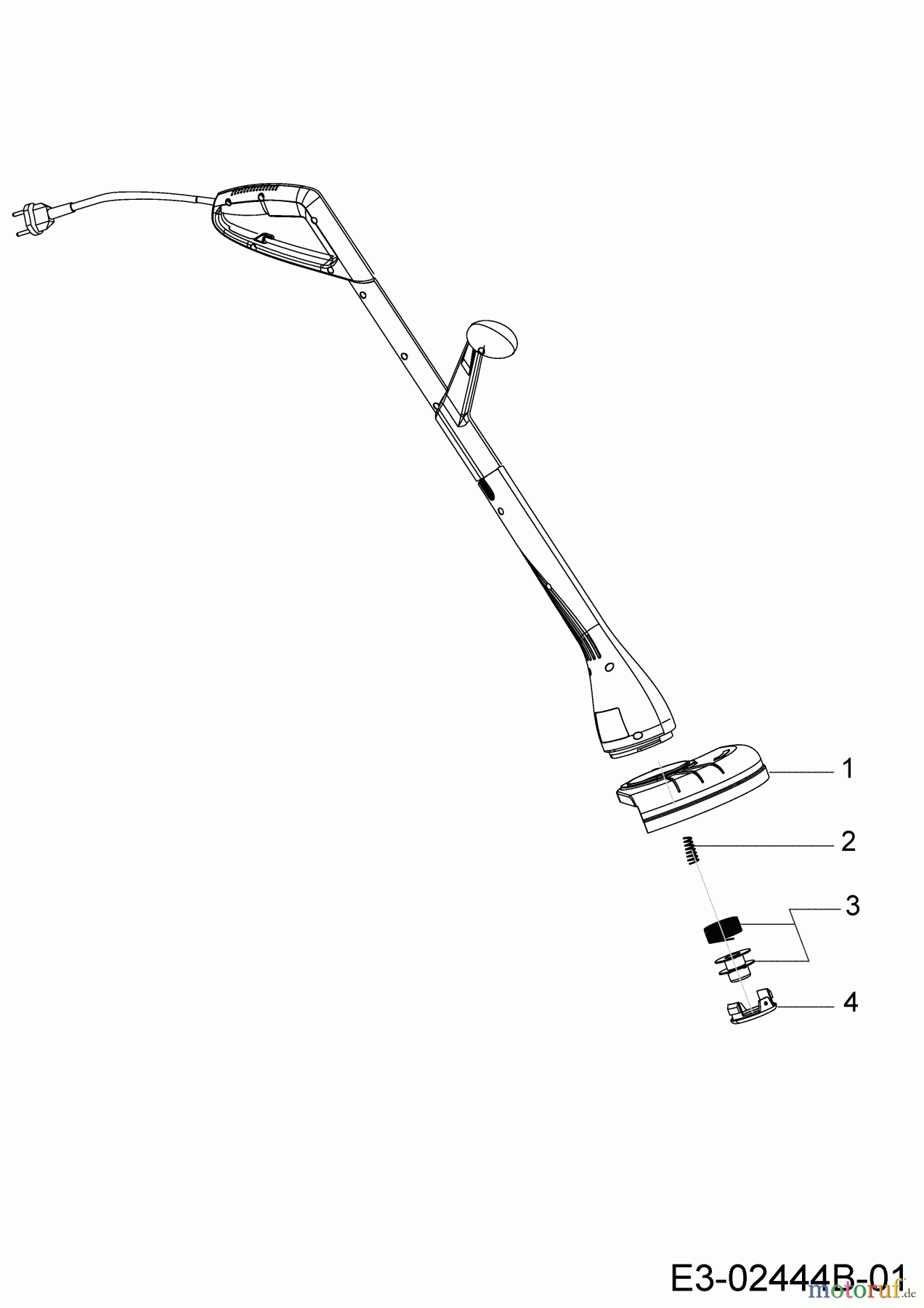 Wolf-Garten Elektrotrimmer LYCOS E/280 T 41AE2TD-650 (2022) Grundgerät