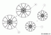 Wolf-Garten A 460 ASPHWIS 12CYTVB9650 (2021) Ersatzteile Radkappen