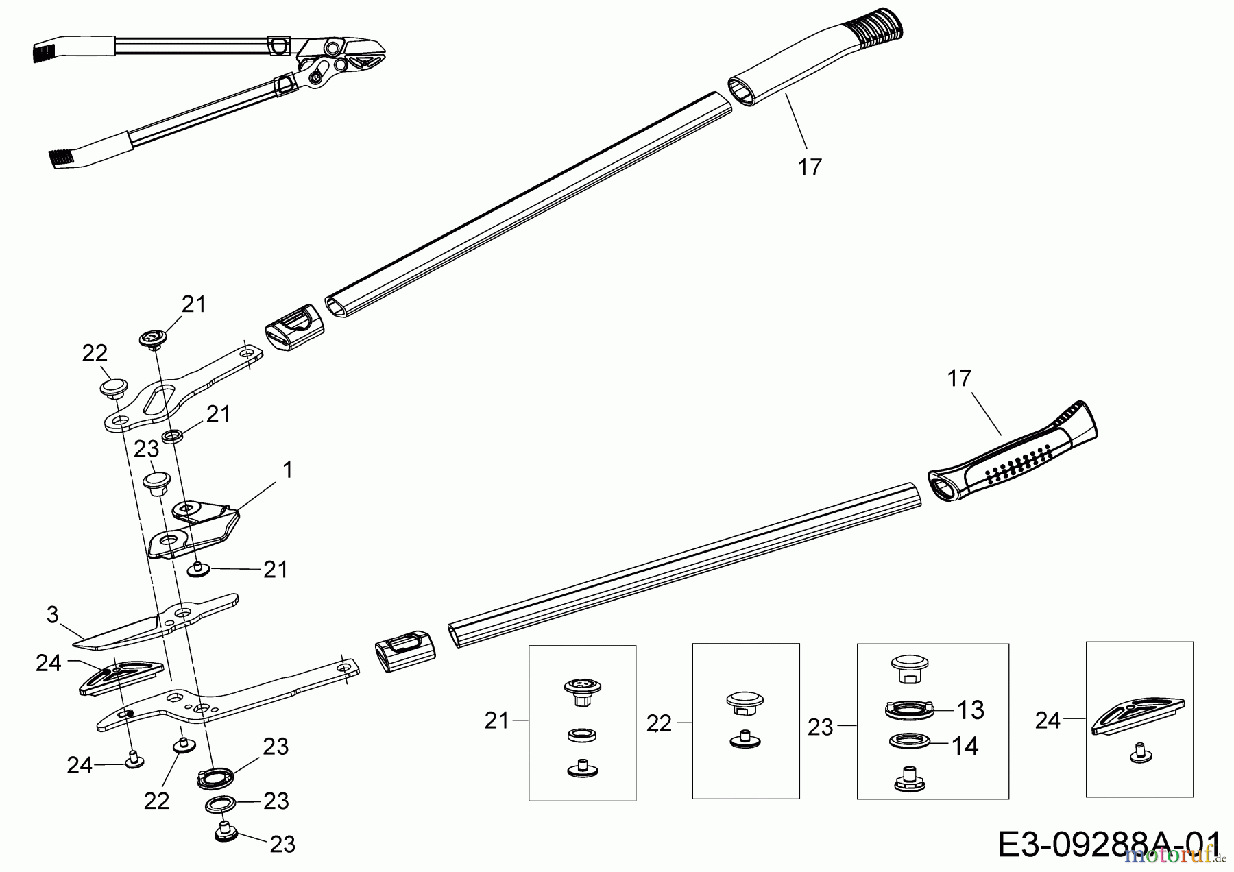  Wolf-Garten Astscheren Power Cut RS 750 73BGA007650 (2021) Grundgerät